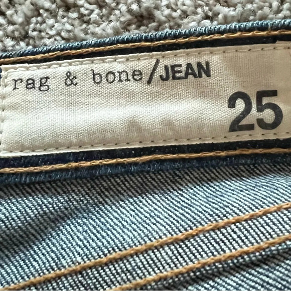 NWOT Rag & Bone The Dre Slim Boyfriend Jeans Bradford Denim Casual Women’s 25 - Picture 10 of 11